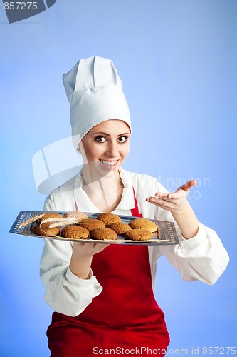 Image of Chef offer fresh biscuit