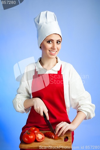 Image of Chef cooking
