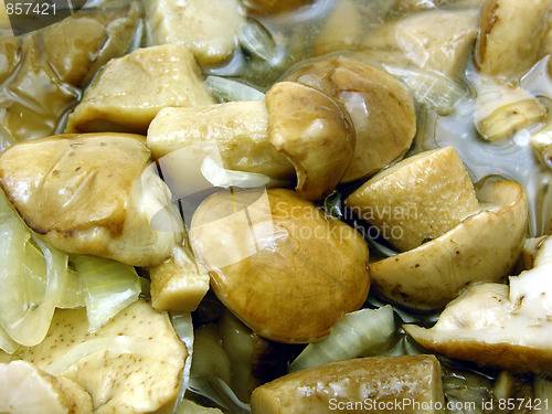 Image of Mushrooms marinaded