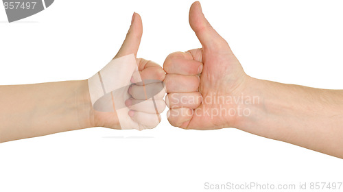 Image of gesturing okay