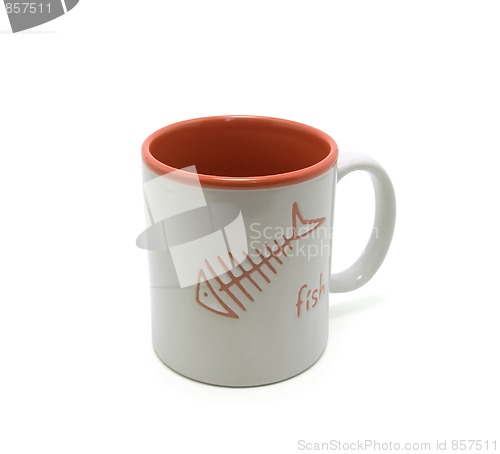 Image of Cup on white background
