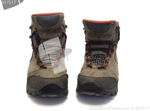 Image of Old hiking boots