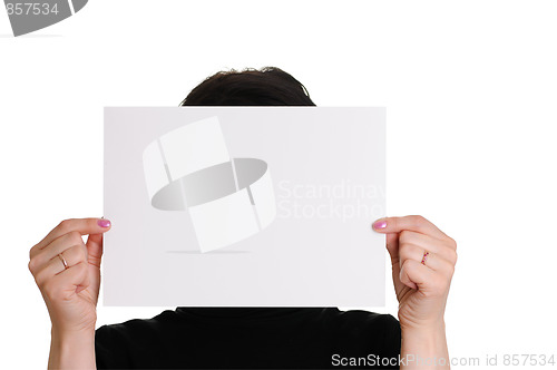 Image of empty sheet of paper