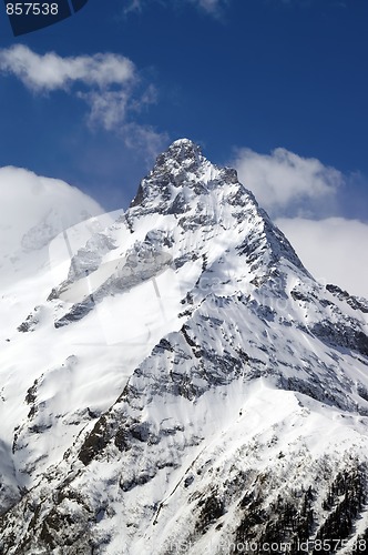 Image of Caucasus. Dombay. Belalakaya.