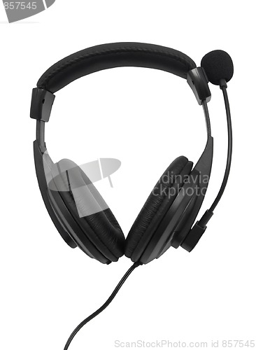 Image of Black headphones