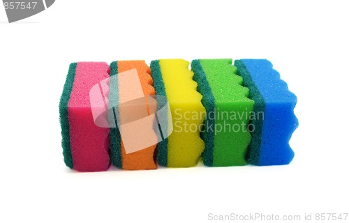 Image of Set of kitchen sponges