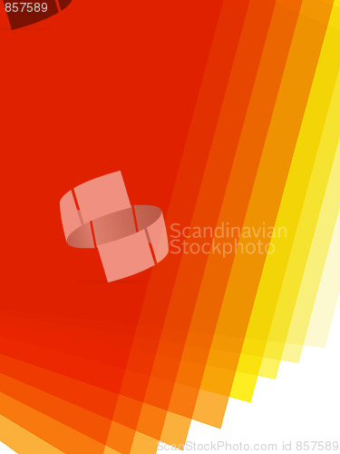 Image of Orange and Yellow Background with Copy Space