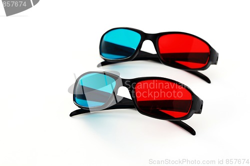 Image of 3-d glasses