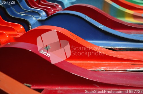 Image of Colored Boats