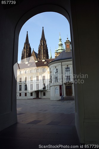 Image of Prague Castle Archway