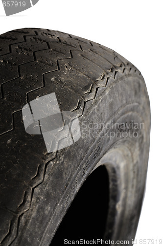 Image of Old tyre