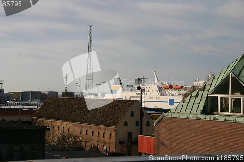 Image of harbour in sweden