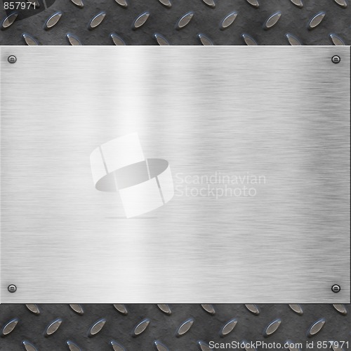 Image of old metal background texture