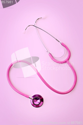 Image of pink stethoscope 