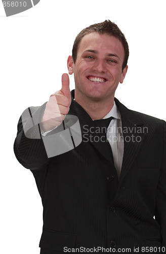 Image of Happy businessman