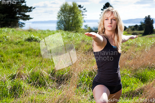 Image of Yoga woman
