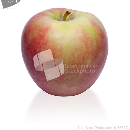 Image of Ripe Red Apple isolated 2