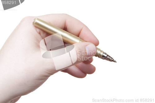 Image of marketing isolated pen