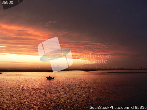 Image of river sunset2
