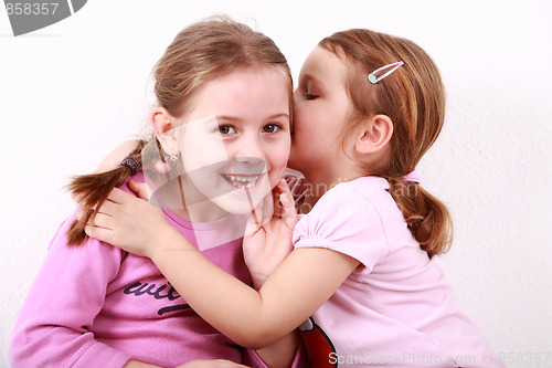 Image of Kids whispering