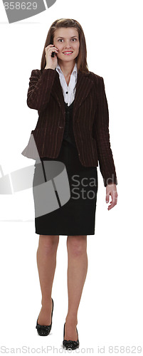 Image of Woman on the phone
