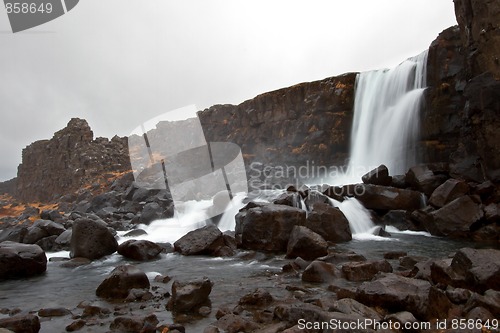 Image of Thingvellir waterfall