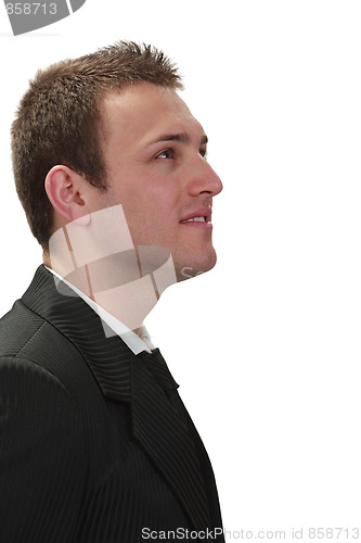 Image of Profile of a young businessman
