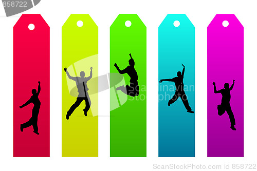 Image of Colorful Bookmarks