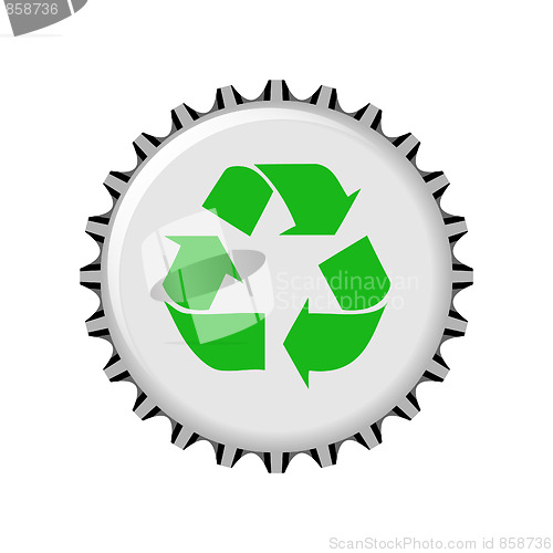 Image of Recycle Cap Illustration