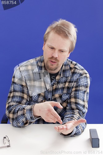 Image of Business Manager Argues His Point Of View