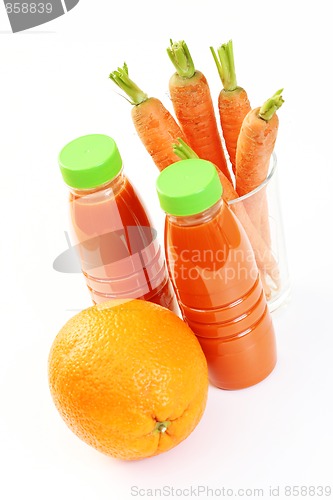Image of carrot and orange juice