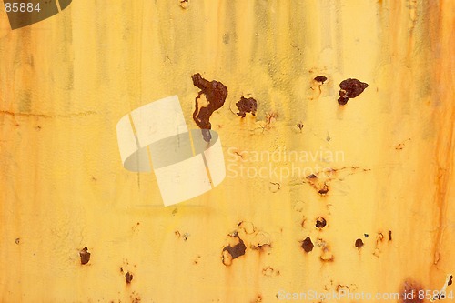 Image of orange rusting background