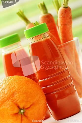 Image of carrot and orange juice