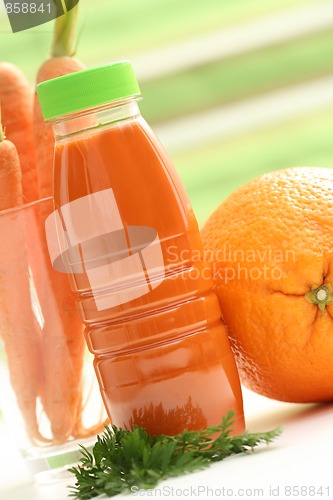 Image of carrot and orange juice
