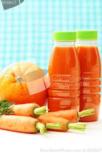 Image of carrot and orange juice