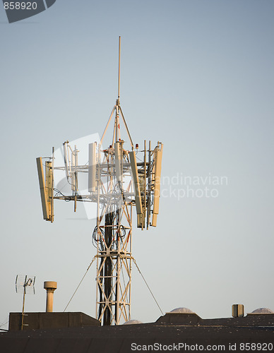 Image of communication antenna