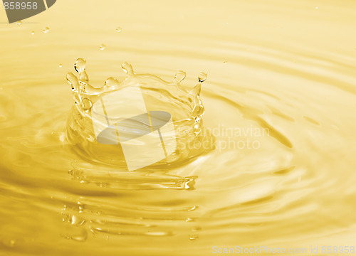 Image of water drop spa