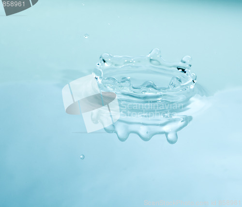 Image of water drop spa