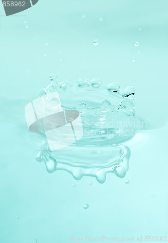 Image of water drop spa