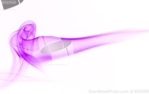 Image of Abstract purple waves