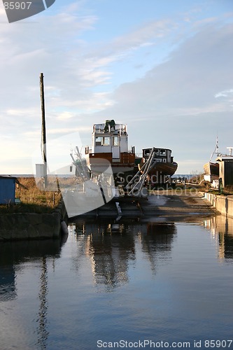 Image of harbour in sweden
