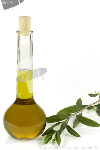 Image of Bottle of olive oil