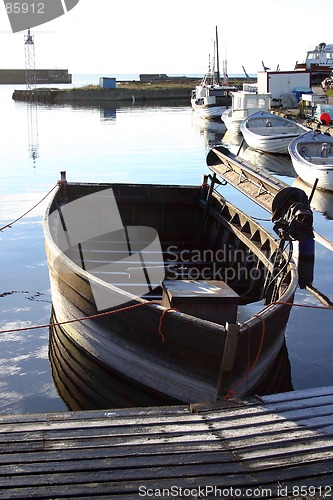 Image of harbour in sweden