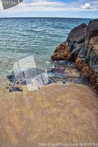 Image of Coast in Saint Maarten Island, Dutch Antilles