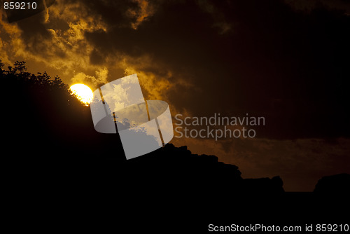 Image of Sunset in the Whitsunday Islands