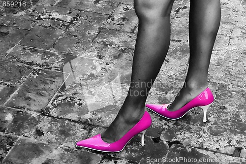 Image of Pink Sexy Shoes