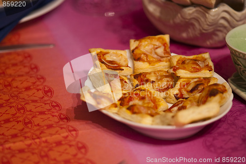 Image of Hors d'Oeuvre on a Tuscan Table