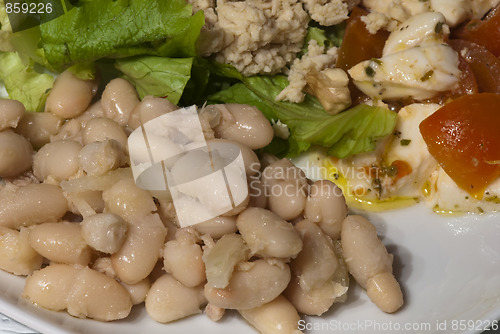Image of Hors d'Oeuvre on a Tuscan Table