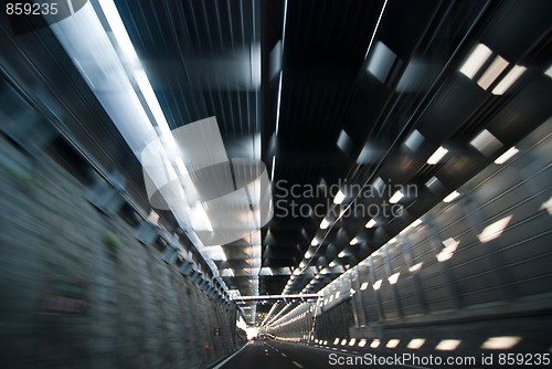 Image of Inside a Highway Tunnel, Italy