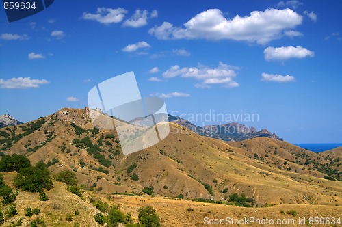 Image of Steppe Crimea mountains